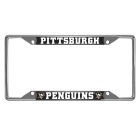 NHL - Pittsburgh Penguins License Plate Frame 6.25"x12.25"