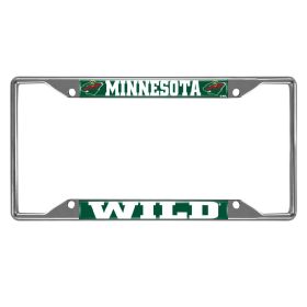 NHL - Minnesota Wild License Plate Frame 6.25"x12.25"
