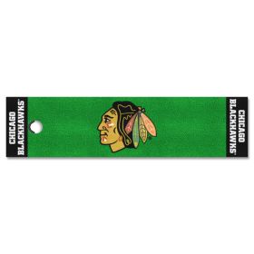 NHL - Chicago Blackhawks Putting Green Mat 18"x72"