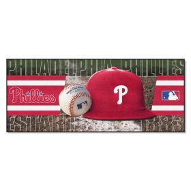 MLB - Philadelphia Phillies Baseball Runner 30"x72"