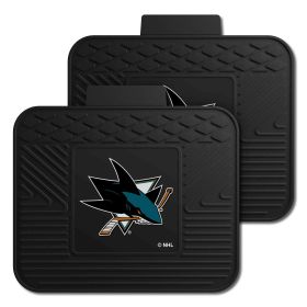 NHL - San Jose Sharks 2-pc Utility Mat 14"x17"