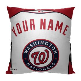 [Personalization Only] OFFICIAL MLB Jersey Personalized Pillow - Washington Nationals