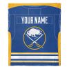 [Personalization Only] OFFICIAL NHL Jersey Silk Touch Throw Blanket - Sabres