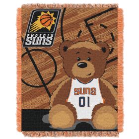Suns OFFICIAL National Basketball Association; "Half-Court" Baby 36"x 46" Triple Woven Jacquard Throw by The Northwest Company