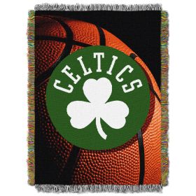 Celtics OFFICIAL National Basketball Association; "Photo Real" 48"x 60" Woven Tapestry Throw by The Northwest Company