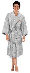 OFFICIAL NFL Women's Sherpa Bath Robe - BEARS (GREY)