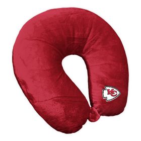 NFL Kansas City Chiefs Applique Neck Pillow 12x13 Inches