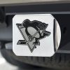 NHL - Pittsburgh Penguins Chrome Hitch Cover 4 1/2"x3 3/8"