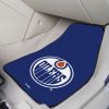 NHL - Edmonton Oilers 2-pc Printed Carpet Car Mats 17"x27"