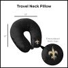 NFL New Orleans Saints Applique Neck Pillow 12x13 Inches