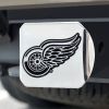 NHL - Detroit Red Wings Chrome Hitch Cover 4 1/2"x3 3/8"
