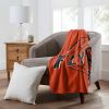 Flyers OFFICIAL NHL "Campaign" Fleece Throw Blanket; 50" x 60"
