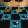 NHL - San Jose Sharks 18"x18" Carpet Tiles