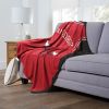 [Personalization Only] OFFICIAL NBA Jersey Personalized Silk Touch Throw Blanket - Bulls