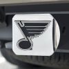 NHL - St. Louis Blues Chrome Hitch Cover 4 1/2"x3 3/8"