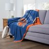 [Personalization Only] OFFICIAL NBA Jersey Silk Touch Throw Blanket - Knicks