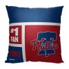 [Personalization Only] OFFICIAL MLB Colorblock Personalized Pillow - Philadelphia Phillies