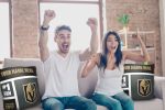 [Personalization Only] OFFICIAL NHL Colorblock Pillow - Vegas Golden Knights