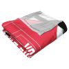 [Personalization Only] OFFICIAL NHL Jersey Silk Touch Throw Blanket - Blackhawks