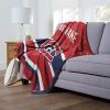 [Personalization Only] OFFICIAL NHL Jersey Silk Touch Throw Blanket - Canadiens