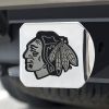 NHL - Chicago Blackhawks Chrome Hitch Cover 4 1/2"x3 3/8"