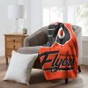 Flyers OFFICIAL NHL "Signature" Raschel Throw Blanket; 50" x 60"