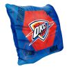 Thunder OFFICIAL NBA "Connector" Double Sided Velvet Pillow; 16" x 16"