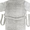 OFFICIAL NFL Women's Sherpa Bath Robe - SAINTS (GREY)