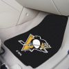 NHL - Pittsburgh Penguins 2-pc Printed Carpet Car Mats 17"x27"