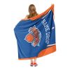 [Personalization Only] OFFICIAL NBA Jersey Silk Touch Throw Blanket - Knicks