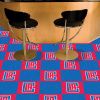 NBA - Los Angeles Clippers 18"x18" Carpet Tiles