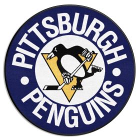 NHL - Pittsburgh Penguins Puck Mat 27" diameter (SKU: 11052)