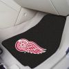 NHL - Detroit Red Wings 2-pc Printed Carpet Car Mats 17"x27"